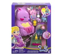 Polly Pocket Mini-Univers Coffret Famille Kangourous À Poche 2 en 1 avec 2 Mini-