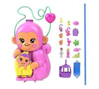 Polly Pocket Momma Monkey & Baby