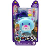 Polly Pocket Pet Connects - HHW30 - Otter Micro Playset - Figurine + Animal + accessoire