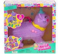 Polly Pocket Petit Chat De Fête Set Pinata Avec Accessoires et Roue Ferris 4