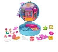 Polly Pocket Plage des dauphins Coffret avec 2 poupées et 5 surprises