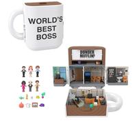 Polly Pocket Polly Pocket-The Office-Coffret 6 mini-figurines et 9 accessoires