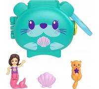 Polly Pocket Puppe Handtaschen-Set Otter Mattel