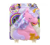 Polly Pocket - Salon De Coiffure Licorne Arc-En-Ciel - Coffret Mini Figurines - 4 Ans Et +
