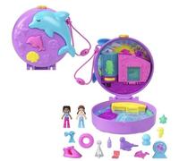 Polly Pocket-Sauvetage Du Dauphin-Coffret 2 Mini-Figurines Et Animaux