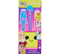Mattel - Polly Pocket Lil' Styles Playset - 1 Figurine aléatoire articulée 8cm + 7 accessoires G