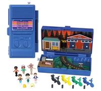 Polly Pocket Stranger Things Coffret avec 6 Personnages en édition spéciale et 10 Accessoires, HWP22