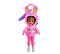 Polly Pocket Sweat à capuche Friends Polly Rabbit pour filles à partir de 4 ans