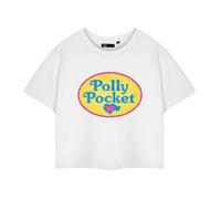 Polly Pocket - T-shirt manches courtes motif/style logo rétro - Femme (NS9452)