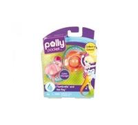 Polly pocket - T3550 - Poupée - Duo Cutant Rigolo - Parasol Flamand et Raie Bibi