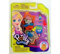 Polly Pocket Tiny World Rock Star Pocket Places Concert Compact Playset FRY32