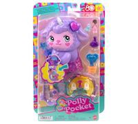 Polly Pocket World Uni-Lamb Compact Playset - Mini Poupée Et Accessoires