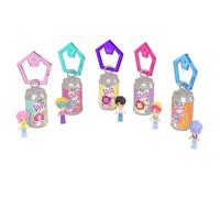 Polly Pocket x KPop Demon Hunters Multipack Capsules | Coffret de 5 figurines Saja Boys, capsules thème « Soda Pop » et porte-clés, inspiré du film, JTM73