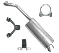 POLMOstrow Pot d’échappement arrière pour Seat Ibiza 4 IV 6J 1.6 Hayon, Break 2010-03.2012