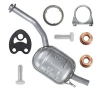 POLMOstrow Pot d’échappement central pour Mercedes-Benz 190 W201 1.8 2.0 Berline 1982-07.1993