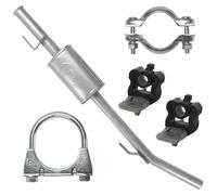 POLMOstrow Pot d’échappement central pour Renault Clio 2 II 1.4 1.6 Hayon 1998-2005