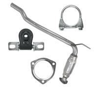 POLMOstrow Pot d’échappement central pour Volvo S60 1 I 2000-2010