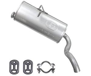 POLMOstrow Pot d’échappement pour Citroen Berlingo 1 I 1996-2003 | Pot d’échappement arrière, Moteurs : 1.1 - 1.4 - 1.6 - 1.8 - 1.8 D - 1.9 D - 1.9 D | Van