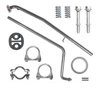 POLMOstrow Tuyau d'échappement pour Peugeot 107 1 I 1.0 Hayon 2005-2014