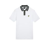 Polo Ã col Ã liserÃ©s contrastÃ©s Lyle & Scott Blanc S
