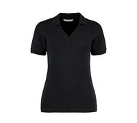 Polo à col en V femme Kustom Kit Comfortec® Noir 2XL