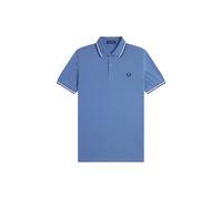 Polo Ã double bande Fred Perry Beige L
