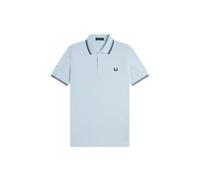 Polo à double bande Fred Perry Bleu M