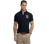 Superdry Crest Short Sleeve Polo Bleu M Homme