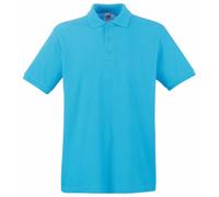 Polo à manches courtes 100% coton piqué Fruit Of The Loom pour homme (XL) (Bleu marine)
