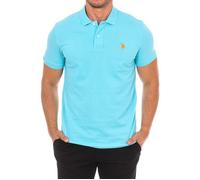 Polo à manches courtes 67940 homme-Bleu clair XL