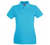 Polo à manches courtes Fruit Of The Loom pour femme (L) (Bleu azur) - UTBC1377 Bleu Azur G