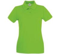 Polo à manches courtes Fruit Of The Loom pour femme (M) (Vert citron) - UTBC1377 Vert Citron G