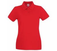 Polo à manches courtes Fruit Of The Loom pour femme (XS) (Rouge) - UTBC1377 Rouge