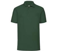 Fruit of the Loom Polo à Manches Courtes pour Homme (3XL) (Vert foncé)