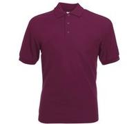 Polo à manches courtes Fruit Of The Loom pour homme (L) (Bordeaux) - UTBC388 Bordeaux, Bordeaux G