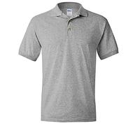 Polo à manches courtes Gildan pour homme (2XL) (Gris sport)