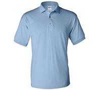 Polo à manches courtes Gildan pour homme (S) (Bleu clair)
