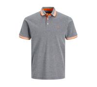 Jack & Jones Epaulos Short Sleeve Polo Bleu 2XL Homme