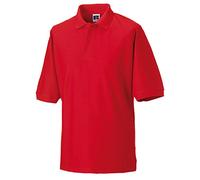 Polo à manches courtes Jerzees pour homme (XL) (Rouge vif)