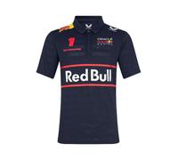 Polo À Manches Courtes Oracle Rb Racing Teamline Pour Homme, Max Verstappen - Ciel Nocturne