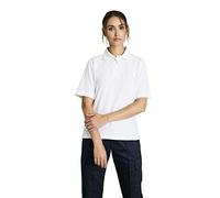 Polo à manches courtes pour femme Loisirs Décontracté Sport travail - Blanc - XXXL