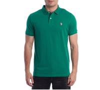Polo à manches courtes pour homme US41197052-Vert XXL
