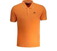 Polo à manches courtes pour hommes Orange Regular Fit avec logo & broderie