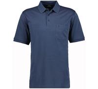 Polo à manches courtes softknit Ragman pour homme - Bleu - XXXXL