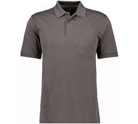 Polo à manches courtes softknit Ragman pour homme - Marron - 50 cm
