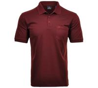 Polo à manches courtes softknit Ragman pour homme - Rouge - XXXL
