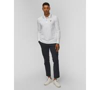 Polo à Manches Longues Blanc Pour Hommes Aeronautica Militare 252po1653up00082-73062