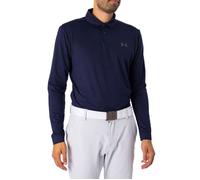 Under Armour pour des Hommes Polo à Manches Longues Matchplay, Bleu, S