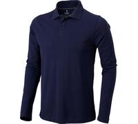 Polo à manches longues Oakville pour hommes Elevate PF1821 (XS) (Bleu marine)
