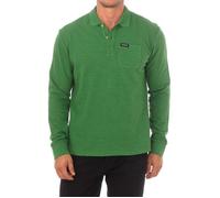 Polo à manches longues pour homme E-MAEN NP0A4G9Q-Vert S